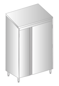 Szafa z dachem skośnym 1000x500x2000 mm | DORA METAL, GT-3304.06