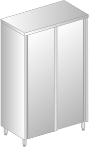 Szafa przelotowa z drzwiami suwanymi 900x600x2000 mm, 120 kg | DORA METAL, GT-3333.02