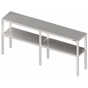 Nadstawka na stół podwójna 1600x300x700 mm | STALGAST, 981943160