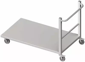 Wózek transportowy platforma 800x600x950 mm | STALGAST, 981996080