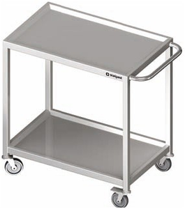 Wózek dwupółkowy 900x500x850 mm | STALGAST, 982005090