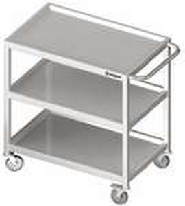 Wózek trzypółkowy 1100x500x850 mm | STALGAST, 982015110