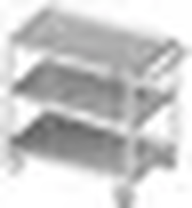 Wózek trzypółkowy 1000x600x850 mm | STALGAST, 982016100