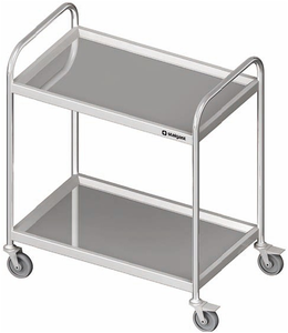 Wózek kelnerski dwupółkowy 1000x600x950 mm | STALGAST, 982026100