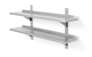 Półka wisząca podwójna przestawna, 1200x300x600 mm | HENDI, Bistro Line