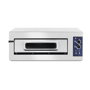 Piec do pizzy jednokomorowy 1xpizza 45 cm, 915x621x357mm | HENDI, Vetro