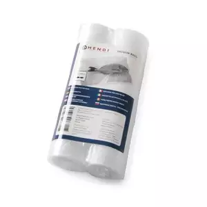 Worki moletowane do pakowarek listwowych 200x6000 mm, 2 rolki | HENDI, 971444