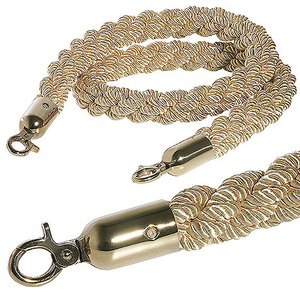 Sznur pleciony 1500 mm do słupka hotelowego 1601/001 | CONTACTO, 1602/757