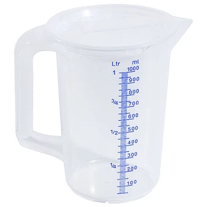 Dzbanek miarka z polipropylenu z pokrywką, 2 l | CONTACTO, 3060/200