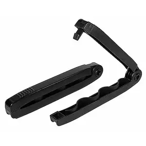 Klips zaciskowy do dużych torebek, o długości 240 mm, czarny | CONTACTO, 7558/241