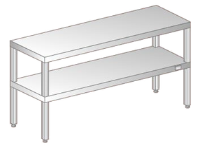 Nadstawka grzewcza podwójna 1000x300x350 mm | DORA METAL, DM-94311
