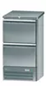 Stół mroźniczy z szufladami, 500x530x890 mm | DORA METAL, DM-S-95043.2