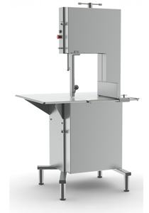 Piła taśmowa 390 mm do mięsa i kości ze stałym stołem roboczym, 930x845x1780 mm, 2,98 kW | MEDOC, STL-390 F