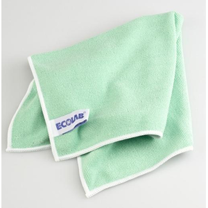 Ścierka Microclin z mikrofazy, zielona | ECOLAB, 10000026
