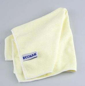 Ścierka Microsoft z mikrofazy, żółta | ECOLAB, 10000031