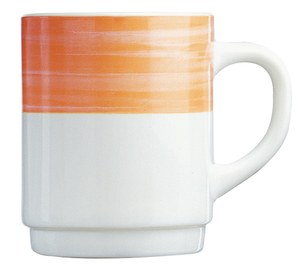 Kubek sztaplowany 0,25 l, pomarańczowy | ARCOROC, Brush