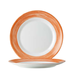 Talerz płytki 235 mm, pomarańczowy | ARCOROC, Brush