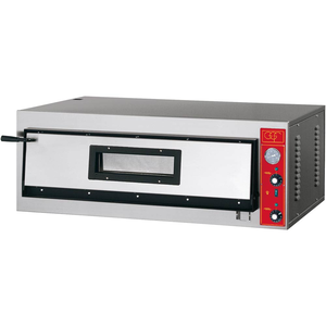 Piec do pizzy 1-komorowy, 6x pizza 300 mm | GGF, 781521