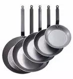 Patelnia okrągła o średnicy 200 mm | DE BUYER, Carbone Plus