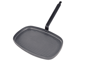 Patelnia prostokątna grillowa 380x260 mm | DE BUYER, Carbone Plus