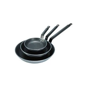 Patelnia z powłoką non-stick okrągła o średnicy 400 mm | DE BUYER, Choc