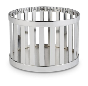 Koszyk okrągły metalowy 150 mm, chrom | APS, Basket