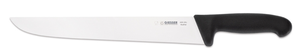 Nóż masarski, wąska forma 300 mm, czarny | GIESSER, 4025
