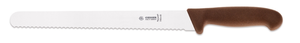 Nóż do wędlin, ostrze faliste 280 mm, brązowy | GIESSER, 7705 w