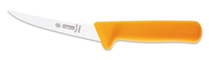 Nóż do trybowania, sztywny 130 mm, żółty | GIESSER, 2519