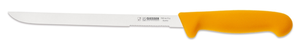 Nóż do pasztetowej, ostrze częściowo faliste 210 mm, żółty | GIESSER, 7965 aw