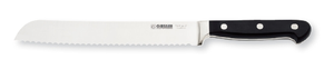 Nóż do pieczywa, ostrze faliste 200 mm, czarny | GIESSER, 8260 w