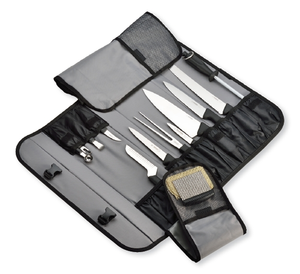 Torba z zestawem noży, czarna | GIESSER, 8293 bk