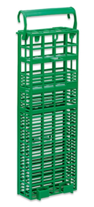 Kosz do sterylizacji noży, zielony | GIESSER, MHB K