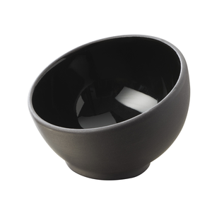 Miseczka asymetryczna 0,04 l, czarna | REVOL, Solid