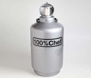 Pojemnik na ciekły azot 30 l | 100%CHEF, C1-1208