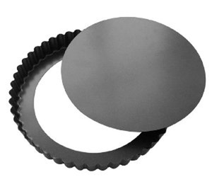 Forma okrągła z ruchomym dnem o średnicy 280 mm | DE BUYER, D-4706-28