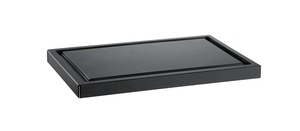 Deska barmańska 500x300 mm, czarna | DURPLASTICS, T-50302