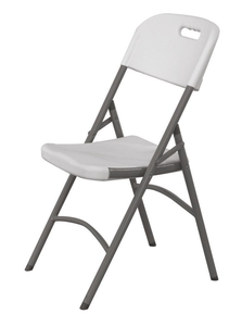 Krzesło cateringowe składane 540x440x840, białe | HENDI, 810965