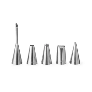 Zestaw 5 końcówek do rękawów - różne | HENDI, 551592