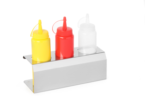 Ekspozytor na 3 dyspensery do sosów 0,35 l | HENDI, 557976