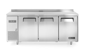 Stół mroźniczy 3-drzwiowy z agregatem bocznym, 1800x600x850 mm | HENDI, Kitchen Line 600