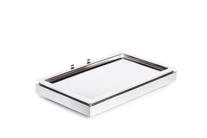 Taca chłodząca prostokątna GN 1/1 530x325x85 mm, zestaw ze stali nierdzewnej | APS, Frames