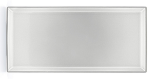 Talerz prostokątny 325x150 mm, matowy pieprz | REVOL, Equinoxe