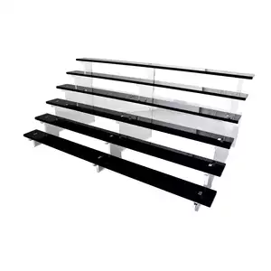 Ekspozytor Trybuna 700x360 mm, czarny | TOMGAST, Fingerfood