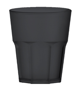 Szklanka z poliwęglanu 0,2 l, czarna | TOMGAST, MB-20B