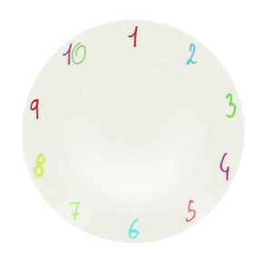 Talerz płaski 180 mm, dziecięcy  | RAK, Skola