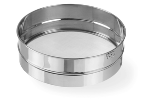 Sito do przesiewania cukru pudru o średnicy 250 mm | HENDI, 637791