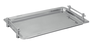 Taca z uchwytami do piętrowania 530x320 mm | ASSHEUER, T-1380-53