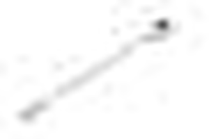 Łyżka barmańska z widelczykiem 305 mm | TOMGAST, T-1530-305