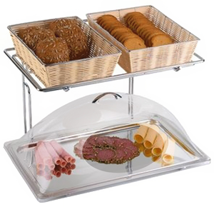 Stojak chromowany 500x340x375 mm | ASSHEUER, TF-05